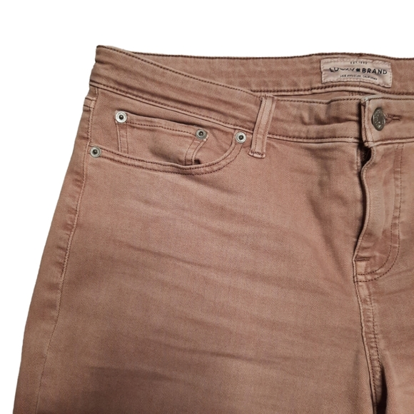 LUCKY BRAND Skinny Jeans Pink Women's Plus Size 14 - Picture 5 of 13